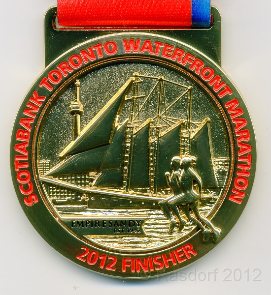 2012 Toronto WM 215.jpg - Maybe it was worth it for the shiny medal.